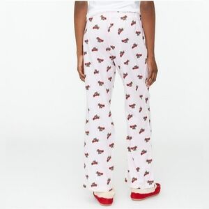 NWOT J Crew re-imagined 100% cotton flannel pale pink pajama pants sz small